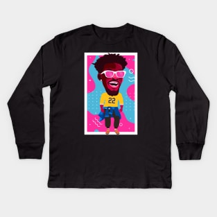 Jimmy Butler in Fashion Kids Long Sleeve T-Shirt